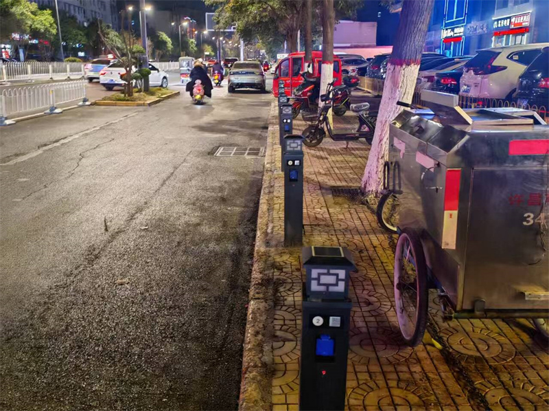 兩輪充電樁安裝實例